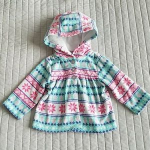 Carters 6Mnth Multi Color Printed Hooded Jacket
